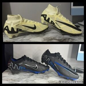 Nike Mercurial Superfly 9 & Vapor
15 Elite Soccer Cleats Bundle {Size 5.5}